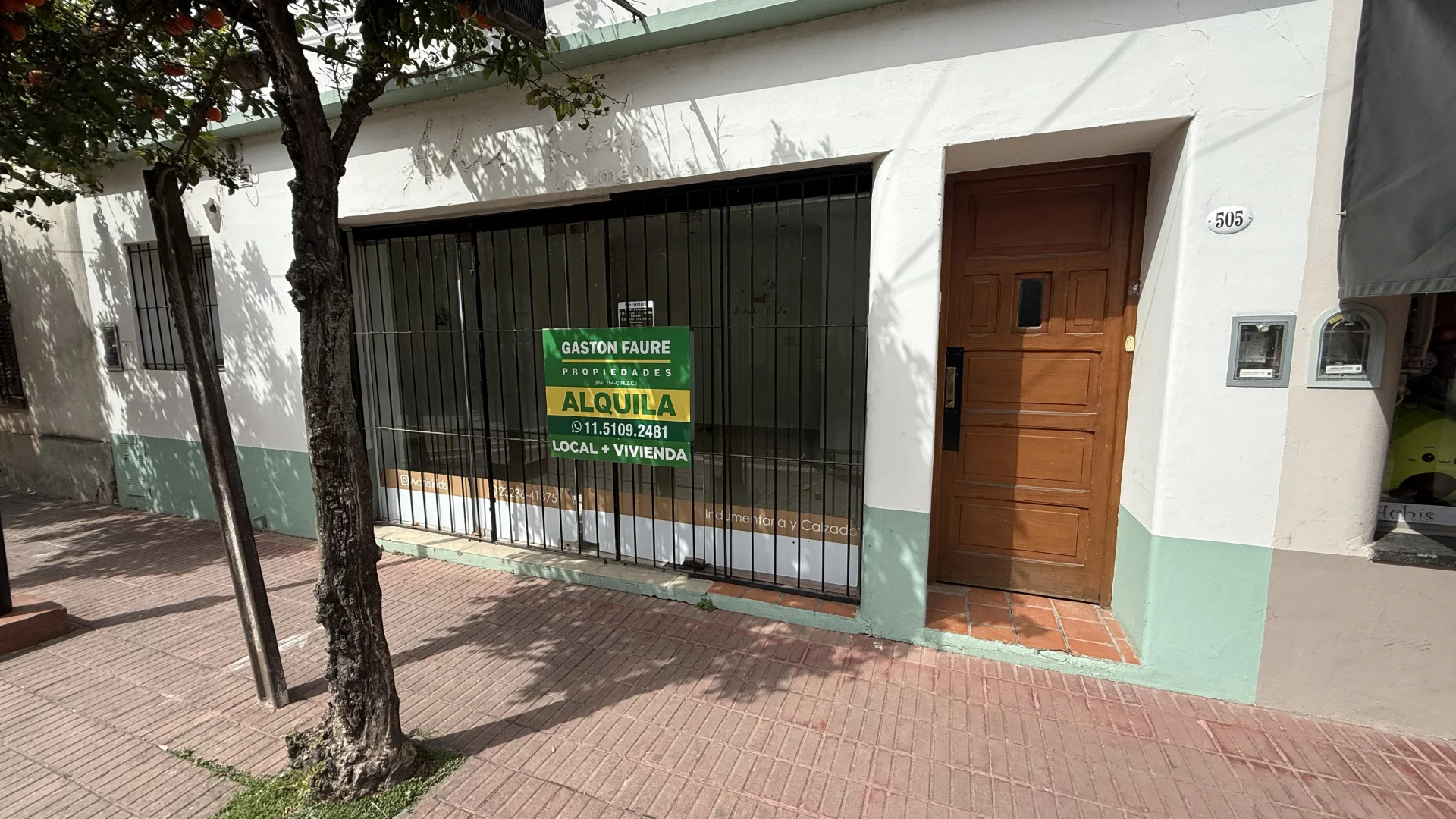 Vivienda y Local en Alquiler - Centro